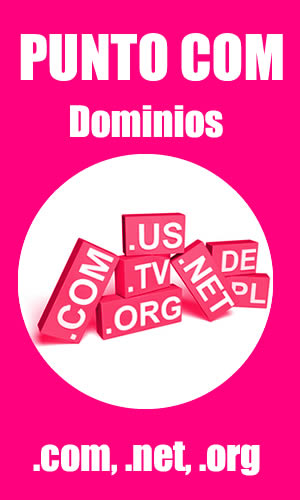Dominios (.com, net, org)