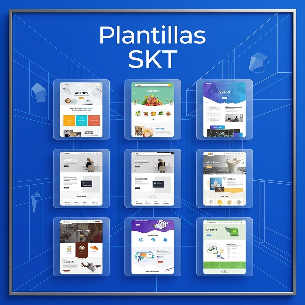 Plantillas de Diseño Web (SKT)
